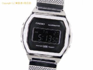 カシオ カシオ CASIO 男女兼用腕時計 カシオクラシック プレミアムシリーズ A1000M-1BJF クオーツ フルメタル 白蝶貝文字板 ユニセックス 【 SA66622 】の基本紹介画像