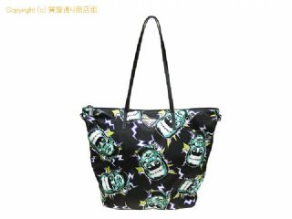 プラダ プラダ PRADA ナイロン/レザー フランケンシュタイン 2WAY トートバッグ 1BG189 ブラック 【 SA532893 】の基本紹介画像