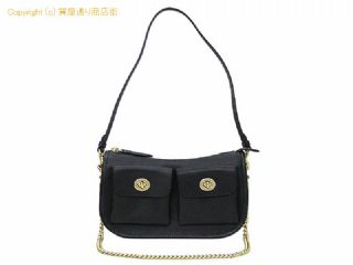 コーチ コーチ COACH ショルダーバッグ ツインターンロック ウェイバリーバッグ CDZ20 3WAYショルダー グレインレザー ブラック 【 SA532906 】の基本紹介画像