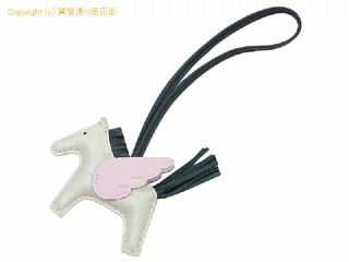 エルメス エルメス HERMES バッグチャーム ペガサス ロデオPM クレ/モーヴペール/ヴェールシプレ U刻印 【 SA532914 】の基本紹介画像