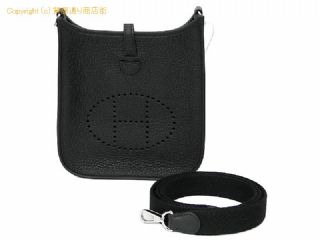 エルメス エヴリン(エブリン) エルメス HERMES ショルダーバッグ エヴリンTPM/エブリン16 トリヨンクレマンス ブラック シルバー金具 G刻印 【 SA532909 】の基本紹介画像