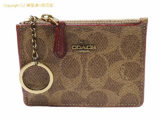 コーチ コーチ COACH シグネチャー キーリング付コインケース/パスケース 67162 【 SA532931 】の基本紹介画像