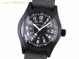 ハミルトン カーキ ハミルトン HAMILTON メンズ腕時計 カーキ フィールド メカニカル H69409930 手巻 NATOベルト 【 SA66630 】の基本紹介画像