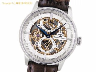 オリエントスター オリエントスター ORIENT STAR メンズ腕時計 M34 F8 スケルトン ハンドワインディング RK-AZ0001S 手巻 革ベルト 【 SA66632 】の基本紹介画像