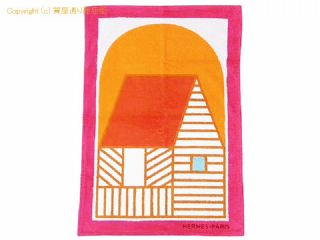 エルメス エルメス HERMES ビーチタオル/バスタオル カバン ピンク/オレンジ 【 SA532950 】の基本紹介画像