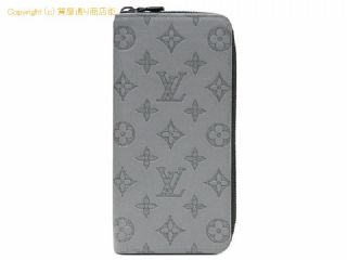 ルイ ヴィトン ルイ・ヴィトン LOUIS VUITTON モノグラム・シャドウ ラウンドファスナー長財布 ジッピーウォレット ヴェルティカル M81384 グレー 【 SA532962 】の基本紹介画像