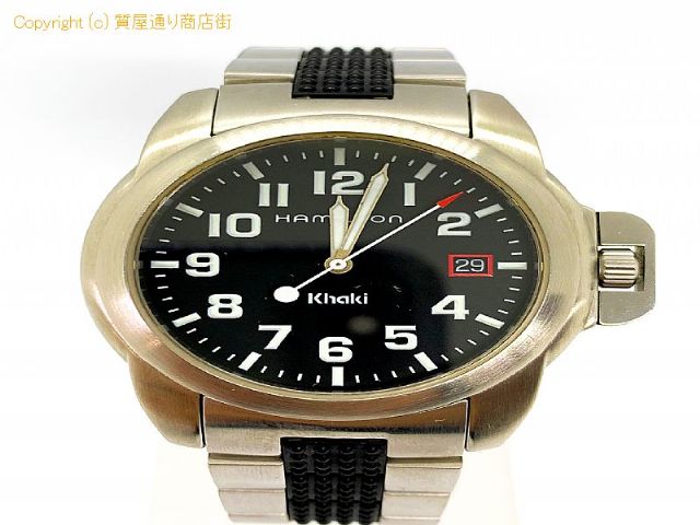 ハミルトン HAMILTON ハミルトン カーキ H614110 メンズ 腕時計 クオーツ 電池式 【 TM2001089 】の基本紹介画像 ハミルトン HAMILTON ハミルトン カーキ H614110 メンズ 腕時計 クオーツ 電池式 【 TM2001089 】の基本紹介画像
