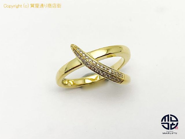 CARATI カラチ K18 18金イエローゴールド ダイヤモンド ピンキー リング 指輪 4.5号 【 TM2010049 】の基本紹介画像 CARATI カラチ K18 18金イエローゴールド ダイヤモンド ピンキー リング 指輪 4.5号 【 TM2010049 】の基本紹介画像