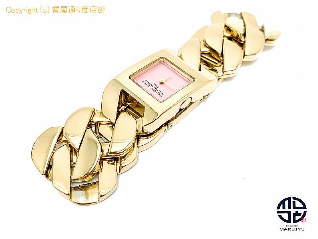 Marc Jacobs マークジェイコブス The Chain Watch チェーンウォッチ Mj レディース 腕時計 Qz 電池式 質屋通り商店街 78 St Marc Jacobs マークジェイコブス The Chain Watch チェーンウォッチ Mj レディース 腕時計 Qz 電池式 質屋通り商店街 78 St