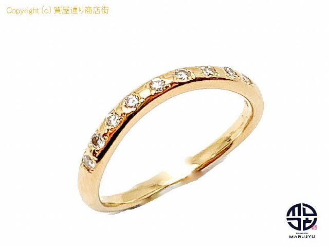 K18 18金イエローゴールド ダイヤモンド リング 指輪 D0.13ct 12号 【 TM2101064 】の基本紹介画像 K18 18金イエローゴールド ダイヤモンド リング 指輪 D0.13ct 12号 【 TM2101064 】の基本紹介画像