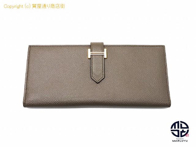 エルメス HERMES エルメス エプソン エタン ゴールド金具 ベアンスフレ 長財布 サイフ A刻印(2017年製) 【 TM2107126 】の基本紹介画像 エルメス HERMES エルメス エプソン エタン ゴールド金具 ベアンスフレ 長財布 サイフ A刻印(2017年製) 【 TM2107126 】の基本紹介画像