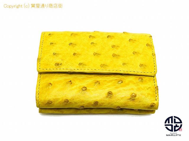 BELSA ベルサ オーストリッチ レザー Wホック財布 コンパクトサイフ 【 TM2108029 】の基本紹介画像 BELSA ベルサ オーストリッチ レザー Wホック財布 コンパクトサイフ 【 TM2108029 】の基本紹介画像