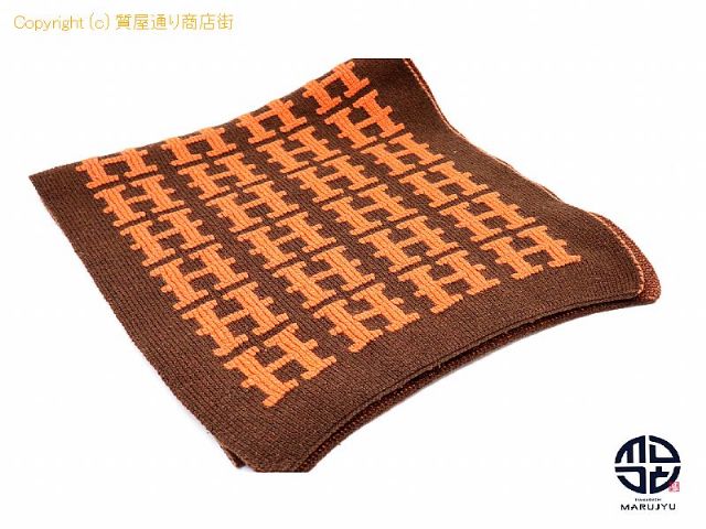 エルメス HERMES エルメス  Hロゴ  カシミヤ マフラー 【 TM2109061 】の基本紹介画像 エルメス HERMES エルメス  Hロゴ  カシミヤ マフラー 【 TM2109061 】の基本紹介画像