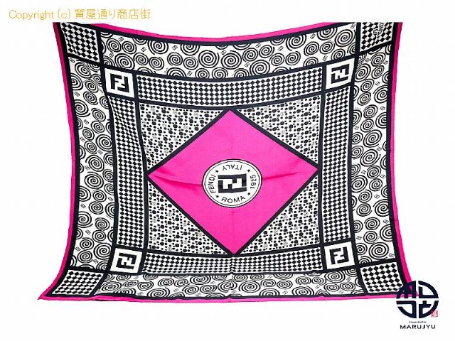 フェンディ FENDI フェンディ シルク スカーフ 【 TM2110023 】の基本紹介画像 フェンディ FENDI フェンディ シルク スカーフ 【 TM2110023 】の基本紹介画像