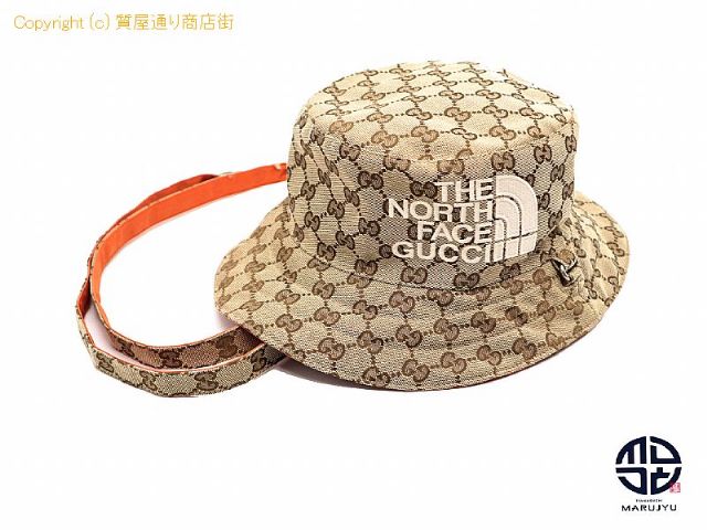 グッチ ノースフェイス GUCCI x THE NORTH FACE グッチ x ノースフェイス コラボ リバーシブル ハット キャップ 帽子 【 TM2201001 】の基本紹介画像 グッチ ノースフェイス GUCCI x THE NORTH FACE グッチ x ノースフェイス コラボ リバーシブル ハット キャップ 帽子 【 TM2201001 】の基本紹介画像
