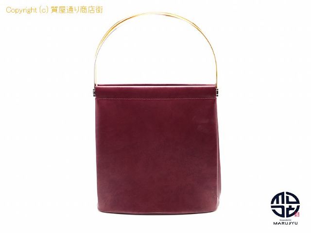カルティエ CARTIER カルティエ トリニティ スリーカラー メタルハンドル ボルドー ハンドバック 【 TM2202110 】の基本紹介画像 カルティエ CARTIER カルティエ トリニティ スリーカラー メタルハンドル ボルドー ハンドバック 【 TM2202110 】の基本紹介画像