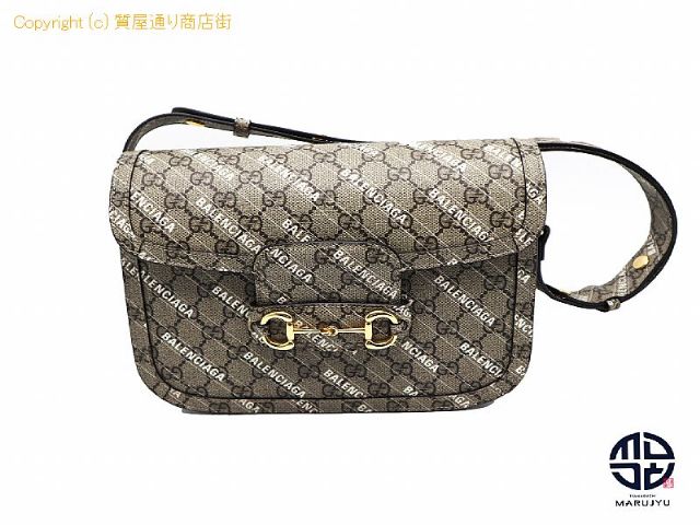 グッチ GUCCI x BALENCIAGA グッチ バレンシアガ コラボコレクション ショルダーバック 【 TM2207055 】の基本紹介画像 グッチ GUCCI x BALENCIAGA グッチ バレンシアガ コラボコレクション ショルダーバック 【 TM2207055 】の基本紹介画像