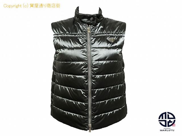 プラダ PRADA プラダ ジレ ジップアップ ダウンベスト レディース 服 アパレル サイズ38 【 TM2207112 】の基本紹介画像 プラダ PRADA プラダ ジレ ジップアップ ダウンベスト レディース 服 アパレル サイズ38 【 TM2207112 】の基本紹介画像