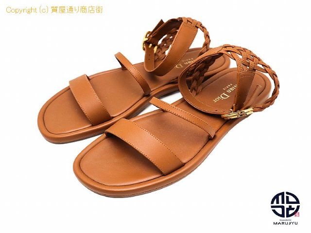 クリスチャン ディオール DIOR  ディオール  レザー編み込み サンダル 361/2 【 TM2211119 】の基本紹介画像 クリスチャン ディオール DIOR  ディオール  レザー編み込み サンダル 361/2 【 TM2211119 】の基本紹介画像