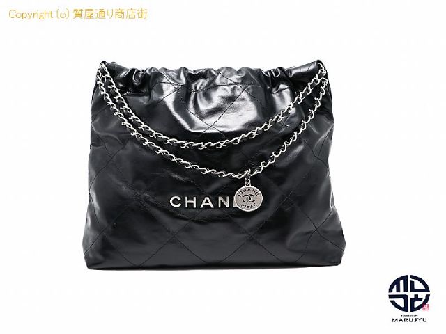 シャネル CHANEL シャネル 22 ハンドバック メダルチャーム付 AS3261 B08872 94305 【 TM2212065 】の基本紹介画像 シャネル CHANEL シャネル 22 ハンドバック メダルチャーム付 AS3261 B08872 94305 【 TM2212065 】の基本紹介画像