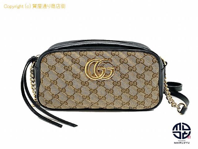 グッチ GUCCI グッチ GGキャンバス ゴールド金具 GGマーモント ショルダーバック 447632 チェーンショルダーバック 【 TM2303001 】の基本紹介画像 グッチ GUCCI グッチ GGキャンバス ゴールド金具 GGマーモント ショルダーバック 447632 チェーンショルダーバック 【 TM2303001 】の基本紹介画像