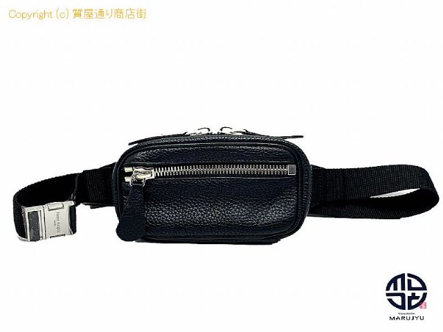 メゾンマルジェラ Maison Margiela メゾンマルジェラ 黒 ベルトバック ウエストポーチ S55WB0019/P0399 ボディバック 【 TM2303006 】の基本紹介画像 メゾンマルジェラ Maison Margiela メゾンマルジェラ 黒 ベルトバック ウエストポーチ S55WB0019/P0399 ボディバック 【 TM2303006 】の基本紹介画像