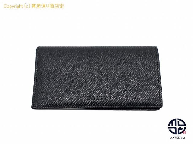 バリー BALLY バリー 黒 ブラック 2つ折りカードケース 【 TM2303042 】の基本紹介画像 バリー BALLY バリー 黒 ブラック 2つ折りカードケース 【 TM2303042 】の基本紹介画像
