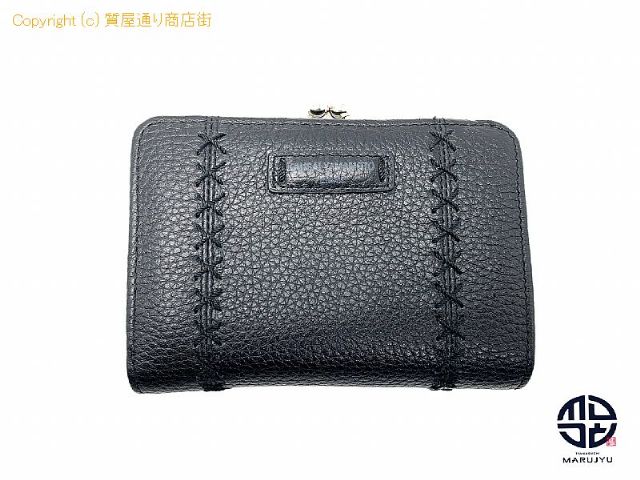 山本寛斎 KANSAI YAMAMOTO  山本寛斎 2つ折りガマ口財布 【 TM2303076 】の基本紹介画像 山本寛斎 KANSAI YAMAMOTO  山本寛斎 2つ折りガマ口財布 【 TM2303076 】の基本紹介画像