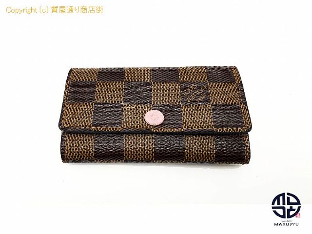 ルイ ヴィトン ダミエ LOUIS VUITTON ルイヴィトン ダミエ ローズバレリーヌ ミュルティクレ6 N41624 キーケース6連 【 TM2304017 】の基本紹介画像 ルイ ヴィトン ダミエ LOUIS VUITTON ルイヴィトン ダミエ ローズバレリーヌ ミュルティクレ6 N41624 キーケース6連 【 TM2304017 】の基本紹介画像
