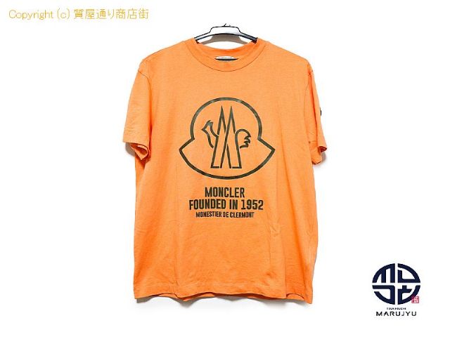 モンクレール MONCLER モンクレール オレンジ ロゴ Tシャツ 半袖 メンズ 服 アパレル サイズS 【 TM2306123 】の基本紹介画像 モンクレール MONCLER モンクレール オレンジ ロゴ Tシャツ 半袖 メンズ 服 アパレル サイズS 【 TM2306123 】の基本紹介画像