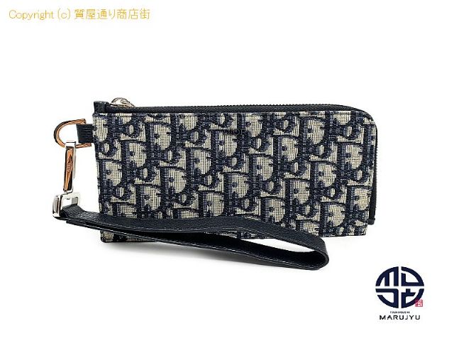 クリスチャン ディオール DIOR ディオール オブリーク ハンドル付き L型ファスナー長財布 ポーチ サイフ 【 TM2307092 】の基本紹介画像 クリスチャン ディオール DIOR ディオール オブリーク ハンドル付き L型ファスナー長財布 ポーチ サイフ 【 TM2307092 】の基本紹介画像