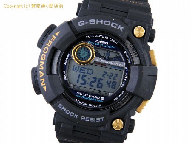 カシオ G-SHOCK カシオ メンズ腕時計 G-SHOCK フロッグマン GWF-1000G-1JR 【 SA65172 】の基本紹介画像 カシオ G-SHOCK カシオ メンズ腕時計 G-SHOCK フロッグマン GWF-1000G-1JR 【 SA65172 】の基本紹介画像