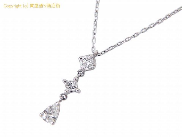 ヴァンドーム青山 ダイヤネックレス ヴァンドーム VENDOME PT950/PT850 ダイヤネックレス 0.37ct 【 SA72509 】の基本紹介画像 ヴァンドーム青山 ダイヤネックレス ヴァンドーム VENDOME PT950/PT850 ダイヤネックレス 0.37ct 【 SA72509 】の基本紹介画像