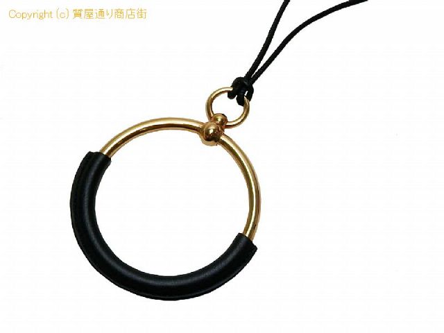 エルメス エルメス HERMES ペンダント ネックレス グランドループ ノワール ゴールド金具 【 SA530293 】の基本紹介画像 エルメス エルメス HERMES ペンダント ネックレス グランドループ ノワール ゴールド金具 【 SA530293 】の基本紹介画像