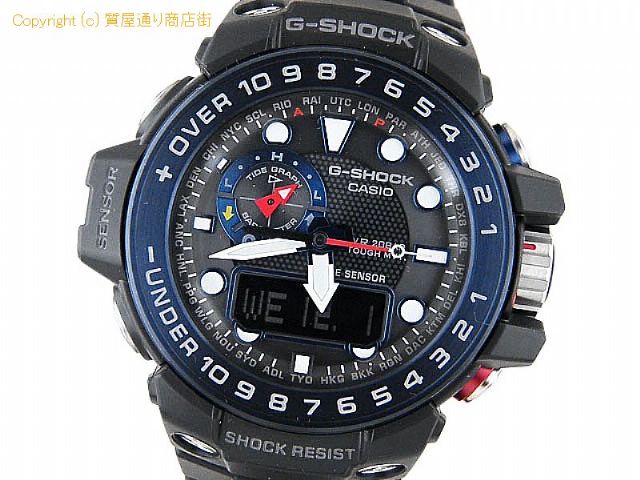 カシオ G-SHOCK カシオ CASIO メンズ腕時計 G-SHOCK ガルフマスター GWN-1000B-1BJF 【 SA65930 】の基本紹介画像