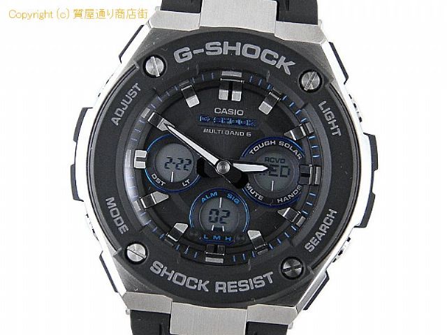 カシオ G-SHOCK カシオ CASIO メンズ腕時計 G-SHOCK G-STEEL GST-W300FP-1A2JR 【 SA66165 】の基本紹介画像