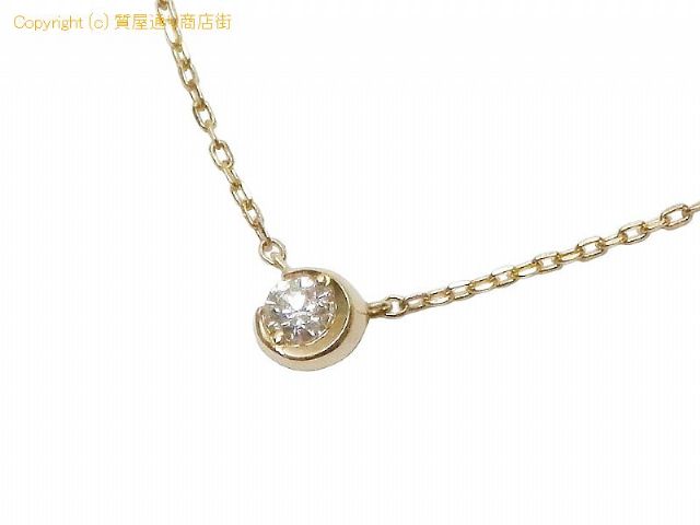 スタージュエリー スタージュエリー STAR JEWELRY K18 ムーンセッティング ダイヤ ネックレス 0.04ct 【 SA72626 】の基本紹介画像 スタージュエリー スタージュエリー STAR JEWELRY K18 ムーンセッティング ダイヤ ネックレス 0.04ct 【 SA72626 】の基本紹介画像