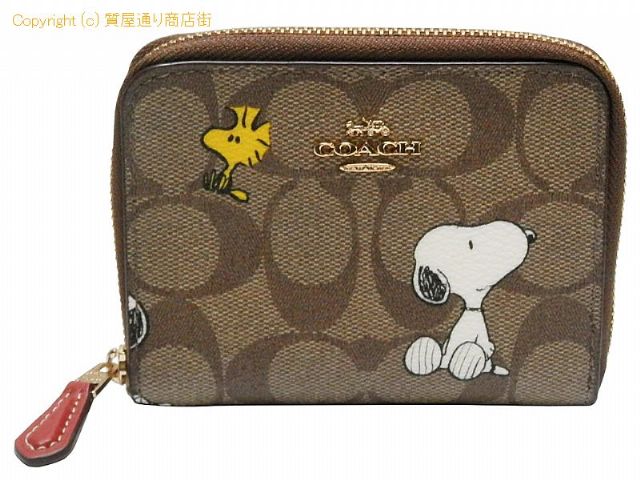 コーチ コーチ COACHxPEANUTS  スモールジップアラウンドウォレット/ラウンドファスナー財布 シグネチャー スヌーピー ウッドストック  CE704 【 SA532420 】の基本紹介画像 コーチ コーチ COACHxPEANUTS  スモールジップアラウンドウォレット/ラウンドファスナー財布 シグネチャー スヌーピー ウッドストック  CE704 【 SA532420 】の基本紹介画像