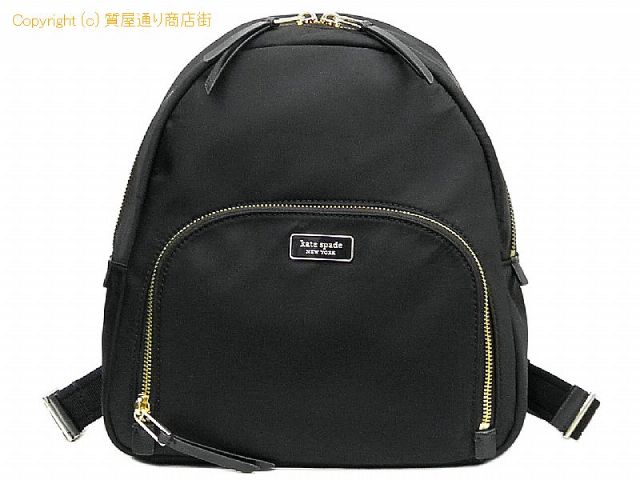 ケイトスペード KATE SPADE ケイトスペード ナイロン バックパック/リュックサック WKRU5913 ブラック 【 SA532410 】の基本紹介画像 ケイトスペード KATE SPADE ケイトスペード ナイロン バックパック/リュックサック WKRU5913 ブラック 【 SA532410 】の基本紹介画像