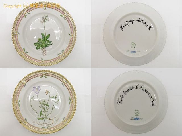 ロイヤルコペンハーゲン フローラダニカ プレート 6枚セット 【 OA713219 】のオプション紹介画像(2) ロイヤルコペンハーゲン フローラダニカ プレート 6枚セット 【 OA713219 】のオプション紹介画像(2)