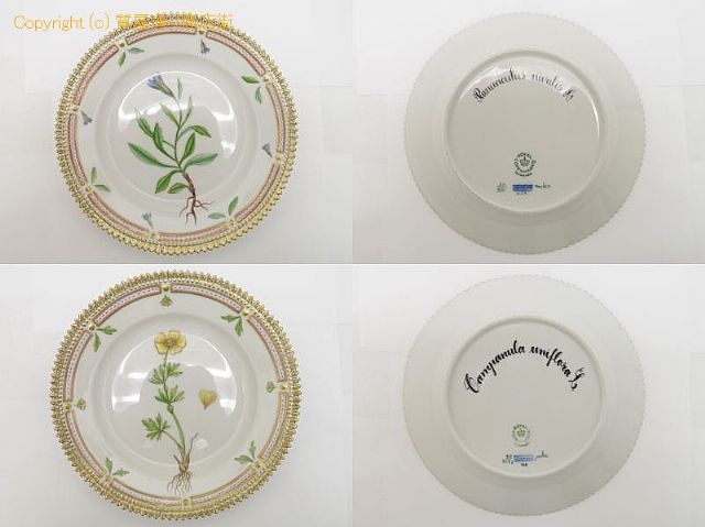 ロイヤルコペンハーゲン フローラダニカ プレート 6枚セット 【 OA713219 】のオプション紹介画像(3) ロイヤルコペンハーゲン フローラダニカ プレート 6枚セット 【 OA713219 】のオプション紹介画像(3)