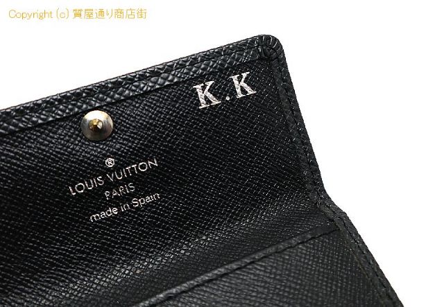 ルイ ヴィトン タイガライン LOUIS VUITTON ルイヴィトン タイガ ミュルティクレ4 キーケース4連用 ※ネーム入り(K.K) 【 TM2306117 】のオプション紹介画像(5) ルイ ヴィトン タイガライン LOUIS VUITTON ルイヴィトン タイガ ミュルティクレ4 キーケース4連用 ※ネーム入り(K.K) 【 TM2306117 】のオプション紹介画像(5)