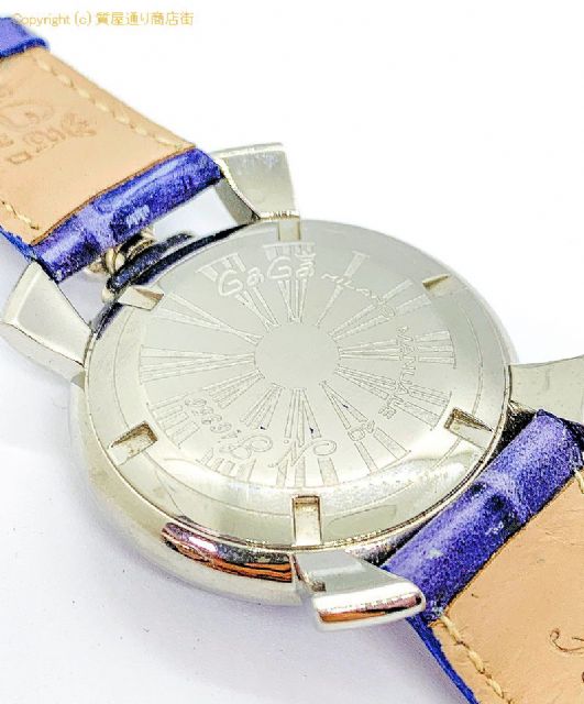 GaGa MILANO ガガミラノ マヌアーレ40 シェル文字盤 腕時計 クオーツ QZ 【 TM1911050 】のオプション紹介画像(5) GaGa MILANO ガガミラノ マヌアーレ40 シェル文字盤 腕時計 クオーツ QZ 【 TM1911050 】のオプション紹介画像(5)