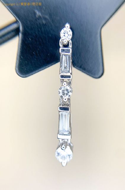 K18 18金ホワイトゴールド ダイヤモンド ピアス 【 TM2006055 】のオプション紹介画像(5) K18 18金ホワイトゴールド ダイヤモンド ピアス 【 TM2006055 】のオプション紹介画像(5)