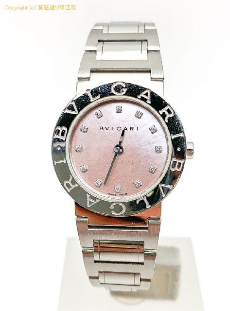 ブルガリ BVLGARI ブルガリ BB26SS シェル文字盤 12PD ダイヤ レディース 腕時計 クオーツ 電池式 【 TM1911055 】のオプション紹介画像(3) ブルガリ BVLGARI ブルガリ BB26SS シェル文字盤 12PD ダイヤ レディース 腕時計 クオーツ 電池式 【 TM1911055 】のオプション紹介画像(3)