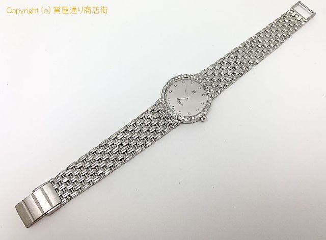GIVENCHY ジバンシー 750 18金ホワイトゴールド 金無垢 12PD ダイヤベゼル レディース 腕時計 クオーツ 電池式 【 TM2007024 】のオプション紹介画像(2) GIVENCHY ジバンシー 750 18金ホワイトゴールド 金無垢 12PD ダイヤベゼル レディース 腕時計 クオーツ 電池式 【 TM2007024 】のオプション紹介画像(2)