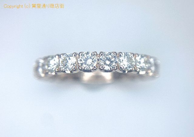 K18 18金ピンクゴールド ダイヤモンド エタニティ リング D1.00 指輪 11号 【 TM2007272 】のオプション紹介画像(2) K18 18金ピンクゴールド ダイヤモンド エタニティ リング D1.00 指輪 11号 【 TM2007272 】のオプション紹介画像(2)