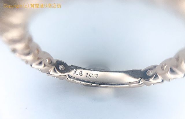 K18 18金ピンクゴールド ダイヤモンド エタニティ リング D1.00 指輪 11号 【 TM2007272 】のオプション紹介画像(3) K18 18金ピンクゴールド ダイヤモンド エタニティ リング D1.00 指輪 11号 【 TM2007272 】のオプション紹介画像(3)