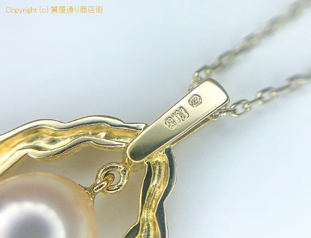 ミキモト MIKIMOTO ミキモト K18YG 18金イエローゴールド アコヤパール ネックレス 7.3mm 6.2g 【 TM2008032 】のオプション紹介画像(3) ミキモト MIKIMOTO ミキモト K18YG 18金イエローゴールド アコヤパール ネックレス 7.3mm 6.2g 【 TM2008032 】のオプション紹介画像(3)