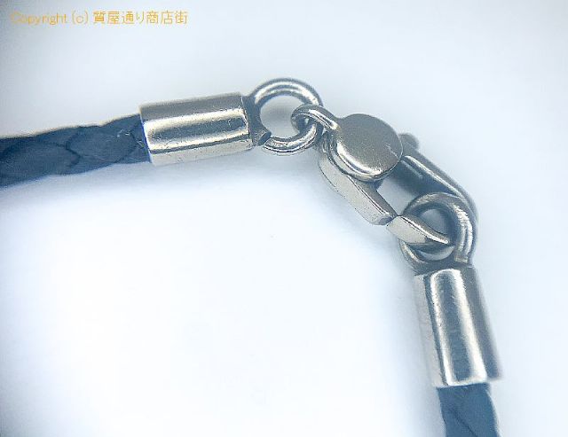 グッチ GUCCI グッチ SV925 シルバー 黒レザー チョーカー クレスト ネックレス チャーム 【 TM2008164 】のオプション紹介画像(4) グッチ GUCCI グッチ SV925 シルバー 黒レザー チョーカー クレスト ネックレス チャーム 【 TM2008164 】のオプション紹介画像(4)